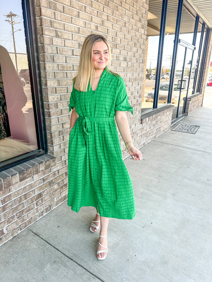 Wait For It Midi Dress