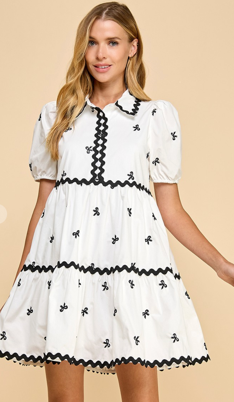 Track the Bows Dress